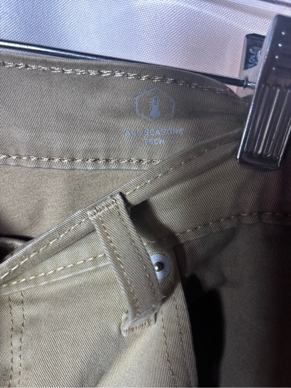 Levi's Olive Green Straight Leg Chinos - Picture 4 of 8
